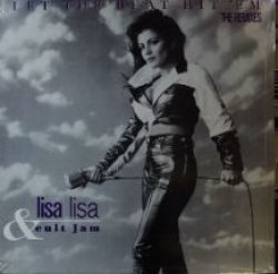 画像1: $ Lisa Lisa & Cult Jam / Let The Beat Hit 'Em (The Remixes) 最終 (44 73923) 紫 YYY372-4933-4-4+ 