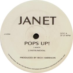 画像1: $ Janet Jackson / Pops Up! (JJ12794) US 穴ジャケ 未 YYY478-5111-1-1+?