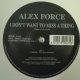 $ ALEX FORCE / I DON'T WANT TO MISS A THING (MP 149) 白穴 YYY3-27-2-2+2+6 後程済