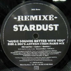 画像1: $ Stardust / Music Sounds Better With You (Remixé) 2枚組 (Roulé – 305 Rmx) Roule – 305 Rmx YYY298-3732-8-16  後程済