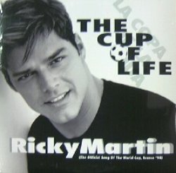 画像1: $$ Ricky Martin / The Cup Of Life (The Official Song Of The World Cup, France '98) 44 78932 YYY252-2905-6-7