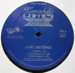 画像1: $ Konishiki / LIVIN' LIKE KINGS (OSR-LP-2000) Y-10-5F+  原修正
