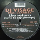 画像: $ DJ VISAGE feat.CLARISSA / THE RETURN (TIME TO SAY GOODBYE) HTL 9902 Y20