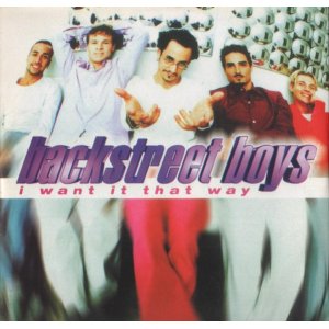 画像: $ BACKSTREET BOYS / I WANT IT THAT WAY (TIME 157) ジャケ YYY237-2613-1-1