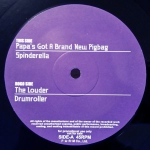 画像: $$ Spinderella, Drumroller – Papa's Got A Brand New Pigbag / The Louder (54576M) YYY274-3220-4-4