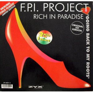 画像: $ FPI Project / Rich In Paradise (両A面) MAX-HIM / LADY FANTASY (ZYX 0009-12) YYY195-2936-9-10