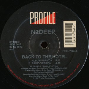 画像: $ N2DEEP / BACK TO THE HOTEL (PRO-7367) YYY338-4161-4-4+2 後程済