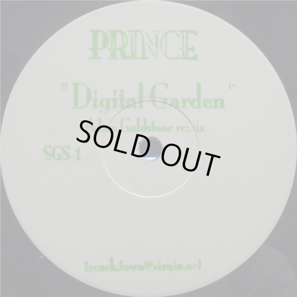 画像1: %% Prince / Digital Garden (Adam Goldstone Remix) US (SGS-1) YYY478-5099B-1-1