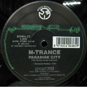 画像: $$ N-TRANCE / PARADISE CITY ( SIGNAL CZ ) YYY329-4176-11-11