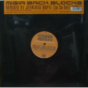 画像: $ MISIA / BACK BLOCKS ( RXJT-21027) So So Def Remix (JERMAIN DUPRI) The Wink (DJ Watarai Remix) 原修正 Y? 在庫未確認