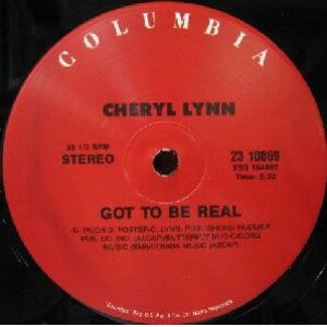 画像: $%% CHERYL LYNN / GOT TO BE REAL / STAR LOVE (23 10869) YYY75-1470-10-13