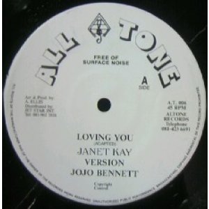 画像: $ JANET KAY / LOVING YOU (AT 006) UK (All Tone  AT006) YYY23-460-4-8