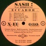 画像: $ Sash ! Feat. Rodriguez – Ecuador (X-IT 030) YYY327-4149-8-37 後程済