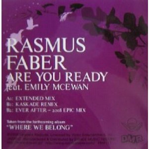 画像: RASMUS FABER / ARE YOU READY feat. EMILY MCEWAN YYY0-323-1-2