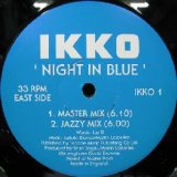 画像: $ IKKO / NIGHT IN BLUE 川井郁子 レコード盤 pro. 鷺巣詩郎  (IKKO 1) YYY0-49-56-57 後程済