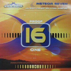 画像: $ METEOR SEVEN / UNIVERSAL MUSIC (DJ SCOTT PROJECT MIX) UK (PROOF 16.1) 原修正 在庫未確認