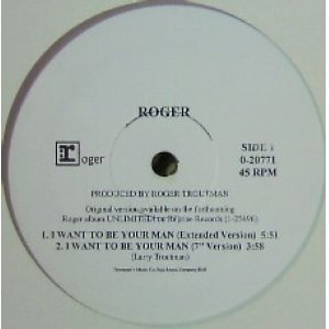 画像: ROGER / I WANT TO BE YOUR MAN (Extended Version) YYY133-1991-10-10