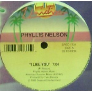 画像: $ PHYLLIS NELSON / I LIKE YOU (SPEC-1731) Phyllis Nelson / I Like You / Don't Stop The Train Y3+? 在庫未確認