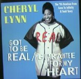 画像: $ CHERYL LYNN / GOT TO BE REAL 96 (AVEX T 23) YYY6-86-5-38 後程済