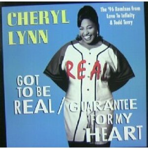 画像: $ CHERYL LYNN / GOT TO BE REAL 96 (AVEX T 23) YYY6-86-5-38 後程済