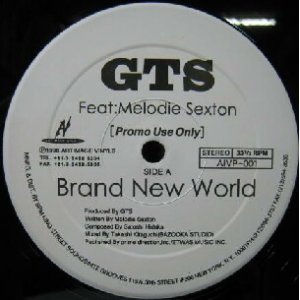 画像: $ GTS feat.Melodie Sexton / Brand New World (AIVP-001) YYY141-2069-6-7 後程済