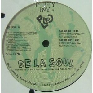 画像: $ DE LA SOUL / SAY NO GO (TB 934) 穴 (US盤) Y23-4F