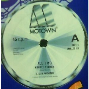 画像: %% STEVIE WONDER / ALL I DO (TMGLTD 01) Don't You Worry Bout A Thing (UK) YYY194-2920-9-10 後程済