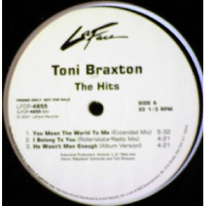 画像: $ TONIE BRAXTON / THE HITS (LFDP-4855) He Was't Man Enough、Un-Break My Heart YYY274-3213-5-6 後程済