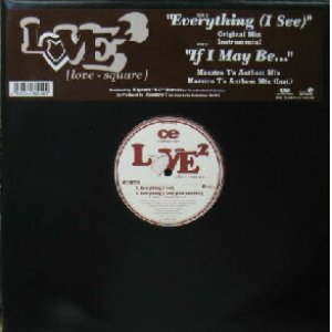 画像: $ LOVE-SQUARE / Everything (I See) * If I May Be... (RR12-88040) YYY229-2467-7-25