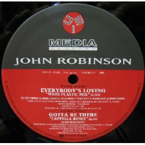 画像: $ John Robinson / Everybody's Loving (Mars Plastic Mix) * Gotta Be There (Cappella Remix) 限定盤 (AVJT-232)1Y99