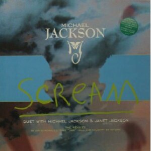 画像: $ MICHAEL JACKSON / SCREAM (662127 6) UK (Epic – 01-662127-20) YYY477-5084-1-30+4F