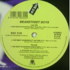 画像: MEANSTREET BOYS / ONE NIGHT IN BANGKOK