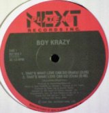 画像: %% BOY KRAZY / THAT'S WHAT LOVE CAN DO (---) Y? 国内　在庫確認必要