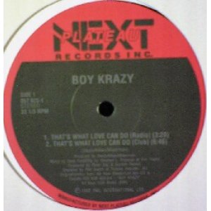 画像: %% BOY KRAZY / THAT'S WHAT LOVE CAN DO (---) Y? 国内　在庫確認必要