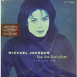 画像: $ MICHAEL JACKSON / YOU ARE NOT ALONE THE REMIXES (49 78003) 水色/US (美) YYY0-292-1-1