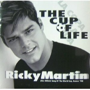 画像: $$ Ricky Martin / The Cup Of Life (The Official Song Of The World Cup, France '98) 44 78932 YYY252-2905-6-7