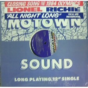 画像: LIONEL RICHIE / ALL NIGHT LONG (ALL NIGHT)