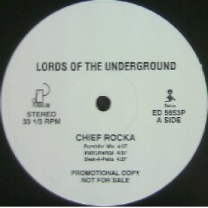 画像: LORDS OF THE UNDERGROUND / CHIEF ROCKA 