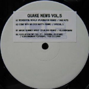 画像: $ QUAKE NEWS VOL.5 (QRNW-5) Van Nuys / Wonderful World (Special D. / Come With Me) Y?