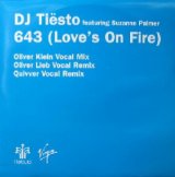 画像: DJ TIESTO feat.Suzanne Palmer / 643 (Love's On Fire)