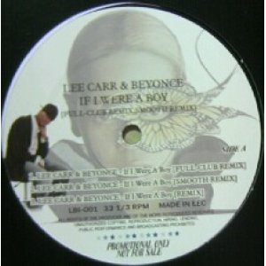 画像: LEE CARR & BEYONCE / LEE CARR / IF I WERE A BOY / TOGETHER 