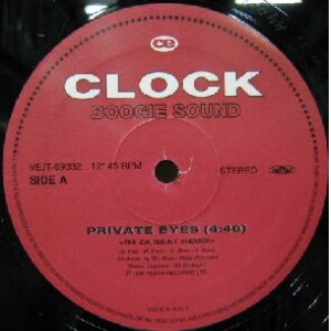 画像: %% CLOCK / PRIVATE EYES (VEJT-89032) BLAME IT ON THE BOOGIE (Y268) YYY218-3119-5-40 +5F-kada下後程済