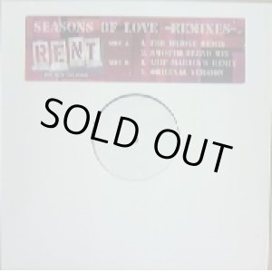 画像: RENT / SEASONS OF LOVE -REMIXES- 完売