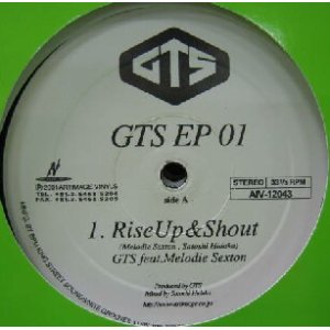 画像: $ GTS / GTS EP 01 (AIV-12043) Rise Up & Shout (D.I.S.C.O.) Ain't Nothing Like The Real Thing 原修正 Y? 在庫未確認