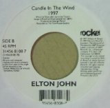 画像: $ ELTON JOHN / CANDLE IN THE WIND 1997 (31456 8108 7) YYY74-5-40 後程済