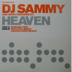 画像: $ DJ SAMMY AND YANOU feat.DO / HEAVEN (DATA45T) UK YYY344-4267-8-8 後程済