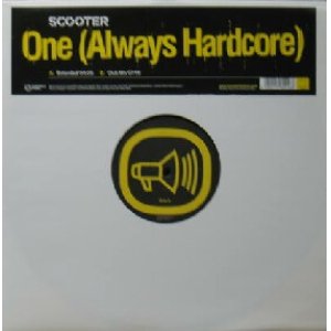 画像: $ SCOOTER / ONE (ALWAYS HARDCORE) 0159920STU (015992-0 STU) YYY350-4388-5-5 後程済