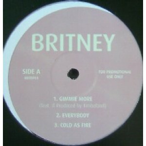 画像: $ BRITNEY / EP (----) GIMMIE MORE (feat.IT Produced by Timbaland) WHITE 12" Y5+1