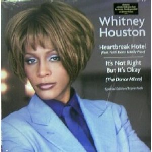 画像: $ Whitney Houston / Heartbreak Hotel / It's Not Right But It's Okay (07822-13613-1) YYY78-1483-10-11