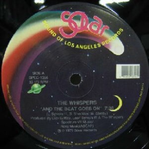 画像: $ THE WHISPERS / AND THE BEAT GOES ON (SPEC-1356) Y25 ダンスクラシック 後程済